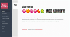Desktop Screenshot of bubble-discotheque.fr